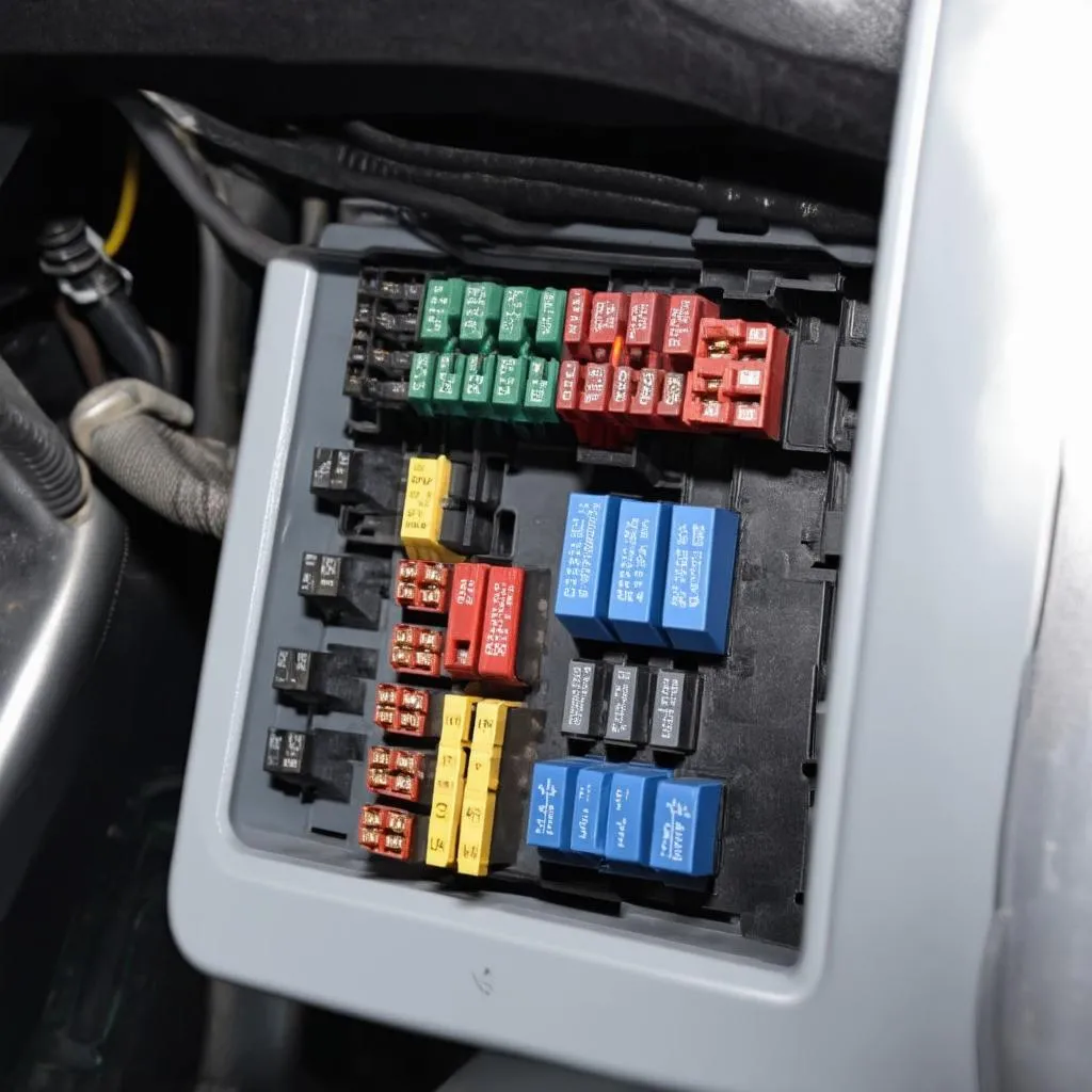 car fuse box diagram